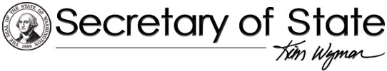 Washington SOS Temporary Application Portal - Kim Wyman